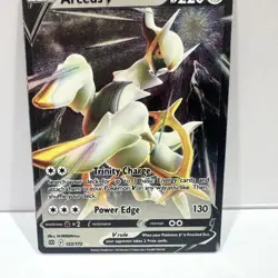 Arceus V 122/172 - Metal Card - Arceus UPC Promo - Pokemon Card - NM - Image 3