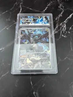 Pokemon N's Zekrom 2026 Black Star Promo Elite Trainer Box Ace Near Mint 8 - Image 2