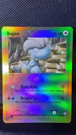 Bagon [Reverse Holo] #50 Pokemon Dragon - Image 1
