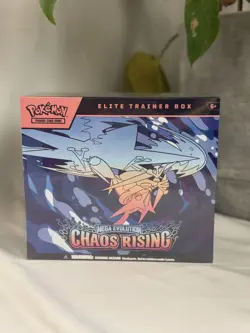 Chaos Rising Elite Trainer Box ETB Pokemon TCG Factory Sealed Brand New! - Image 1