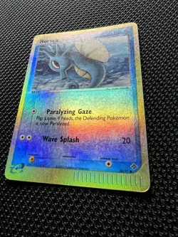 Horsea 58/97 Dragon Reverse Holo Pokemon E-Reader Expedition Rare - Image 2