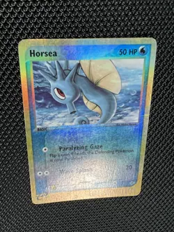 Horsea 58/97 Dragon Reverse Holo Pokemon E-Reader Expedition Rare - Image 4