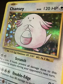 The Pokemon Company Chansey Holo Rare 70/108 Evolutions 120 HP EN 2016 - Image 4