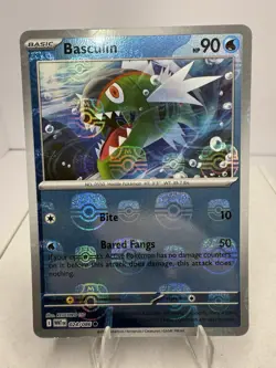 Basculin 024/086 (Master Ball) Holo- White Flare - Image 1