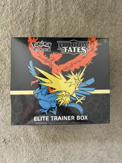 Pokemon Hidden Fates Elite Trainer Box ETB Brand New & Factory Sealed - Image 1