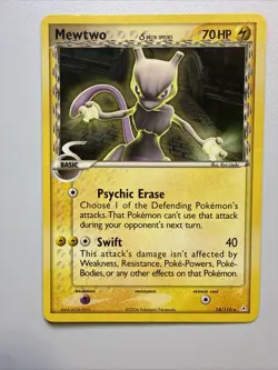 Mewtwo (Delta Species) - 24/110 - Rare Non-Holo Holon Phantoms Pokemon - Image 1