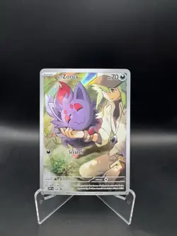 Pokemon N's Zorua 189 Scarlet & Violet Promo Cards Holo NM - Image 1