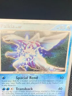Palkia 26/106 - 2009 World Championships Pokemon Card - MP - Image 2