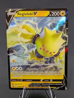Regieleki V SWSH280 Holo Promo Sword & Shield Black Star Promo - Pokemon TCG - Image 1