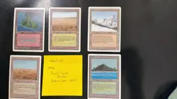 MtG Magic the Gathering Revised Dual Lands Bundle Lightly Played - Image 1