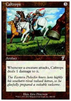 1x Caltrops Light Play MTG Magic - Kid Icarus - - Image 1