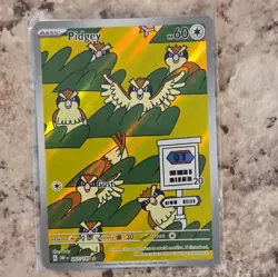 Pokemon TCG Obsidian Flames Pidgey Pidgeotto Pidgeot ex Holo Foil 3-Card Lot - Image 1