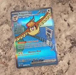 Pokemon TCG Obsidian Flames Pidgey Pidgeotto Pidgeot ex Holo Foil 3-Card Lot - Image 5