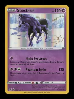HOLO SPECTRIER RARE HOLO 081/196 LP POKEMON - Image 1