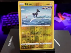 BLITZLE COMMON REVERSE HOLO 050/198 CHILLING REIGN POKEMON NM - Image 1