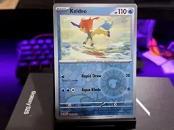 KELDEO UNCOMMON REVERSE HOLO 044/162 TEMPORAL FORCES POKEMON NM - Image 1