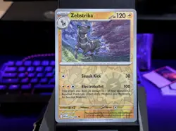 ZEBSTRIKA UNCOMMON REVERSE HOLO 032/086 SV: WHITE FLARE POKEMON NM - Image 1
