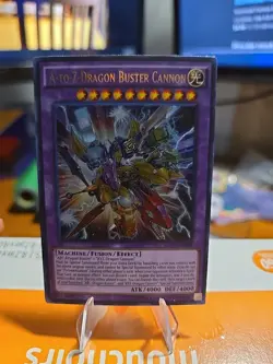 YuGiOh A-to-Z Dragon Buster Cannon SDKS-EN040 Ultra Rare 1st Edition VLP/LP - Image 1