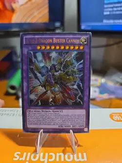 YuGiOh A-to-Z Dragon Buster Cannon SDKS-EN040 Ultra Rare 1st Edition VLP/LP - Image 2