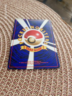 JAPANESE POKEMON CARD WIZARD BASE SET - HITMONCHAN No.107 holo + swirl - VG/EX- - Image 5