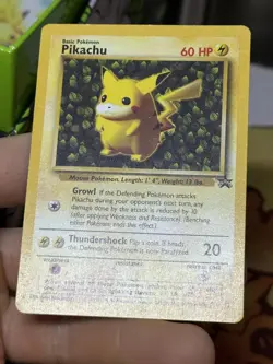 Pikachu 1 WOTC Black Star Promo 1999 Ivy League Vintage Pokemon Card TCG - Image 5