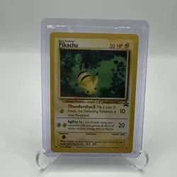 Vintage Pikachu Black Star Promo #27 WOTC Pokemon Card - Image 1