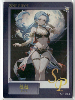 NEFERTARI VIVI SP SP-014 GRAND LINE ENDLESS TREASURE Thick One Piece Card - Image 1