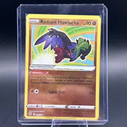 Radiant Hawlucha 081/189 Astral Radiance Holo Pokemon TCG Card NM - Image 3