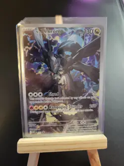 N's Reshiram 031 Promo Pokemon TCG Card Full Art Holo - Image 3