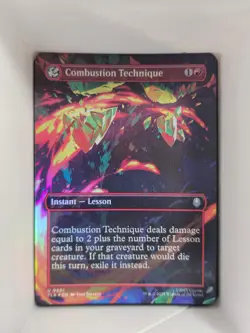 Combustion Technique (Borderless) Foil U Avatar: The Last Airbender 301 - Image 1