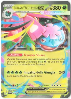 [L009] POKEMON JUMBO CARD - Mega Venusaur ex 013 ITA - Image 1