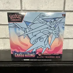 Pokemon TCG Mega Evo Chaos Rising POKEMON CENTER ETB. NEW/FACTORY SEALED. - Image 1