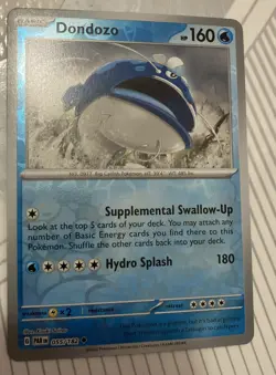 Dondozo 055/182 Reverse Holo Pokemon Paradox Rift NM/M - Image 1