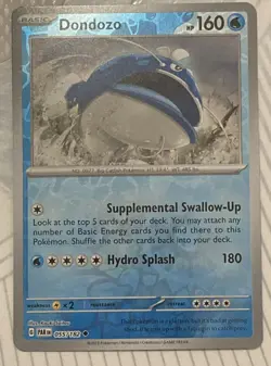 Dondozo 055/182 Reverse Holo Pokemon Paradox Rift NM/M - Image 2