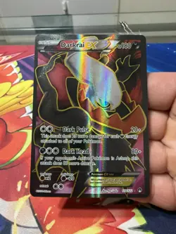 Darkrai EX (Full Art) 118/122 Breakpoint Holo Pokemon Card 2016 Ultra Rare LP - Image 1
