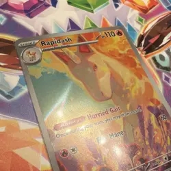 The Pokemon Company Pokemon TCG Rapidash 189/182 Destined Rivals IR Holo Eng - Image 3
