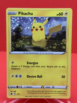 Pokemon Pikachu 007/015 McDonald's 2022 HOLO - Image 1