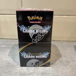 Pokemon TCG Chaos Rising Half Booster Box (18 Packs) Sealed - Image 1