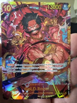 One Piece Tcg Gol.D.Roger SEC OP09-118 NM English (a) - Image 1