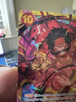 One Piece Tcg Gol.D.Roger SEC OP09-118 NM English (a) - Image 2