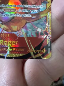 One Piece Tcg Gol.D.Roger SEC OP09-118 NM English (a) - Image 4