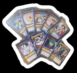 2005 One Piece CCG “The Quest Begins” Lot – Luffy, Wanted Rare, Meowban Vintage - Image 2