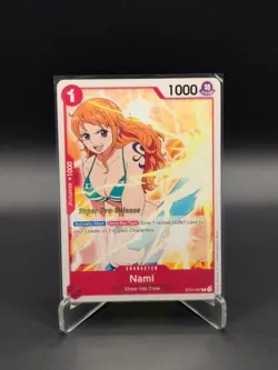 One Piece Nami Super Pre-Release Starter Deck 1: Straw Hat Crew ST01-007 #3 - Image 1