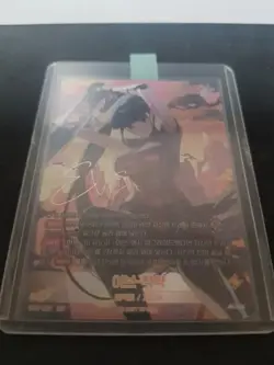 Nivel Arena Stellar Blade Eve Peony BT07-059 SPR Signature Korean TCG Card - Image 5