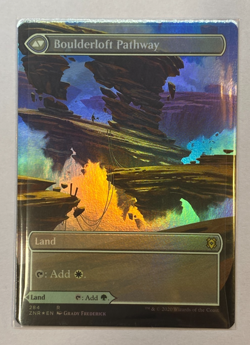 MTG - Zendikar Rising - 6 Card Pathway Set (#284-289) - Borderless - FOIL - Image 3