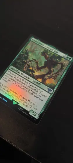 Quickbeam, Upstart Ent (0183) Foil Lord of the Rings Magic the Gathering card - Image 1
