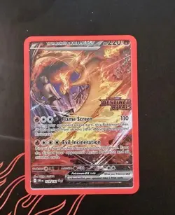 Pokemon Team Rocket's Moltres Stamp Cards From Ultra Premium Collection Set - Image 3