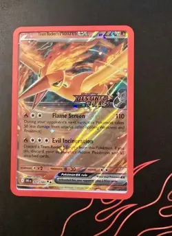 Pokemon Team Rocket's Moltres Stamp Cards From Ultra Premium Collection Set - Image 4