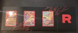 Pokemon Team Rocket's Moltres Stamp Cards From Ultra Premium Collection Set - Image 5