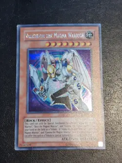 Yu-Gi-Oh! PRISMATIC SECRET RARE CARD VALKYRION THE MAGNA WARRIOR SDD-001 LP/MP - Image 1